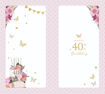 Picture of HAPPY 40TH BIRTHDAY CARD